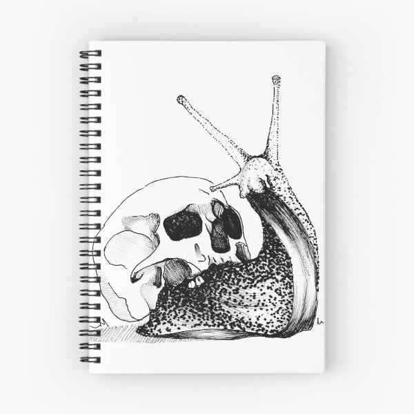 Item preview, Esta calavera es mi hogar (caracol y calavera) designed and sold by VerryBerry.