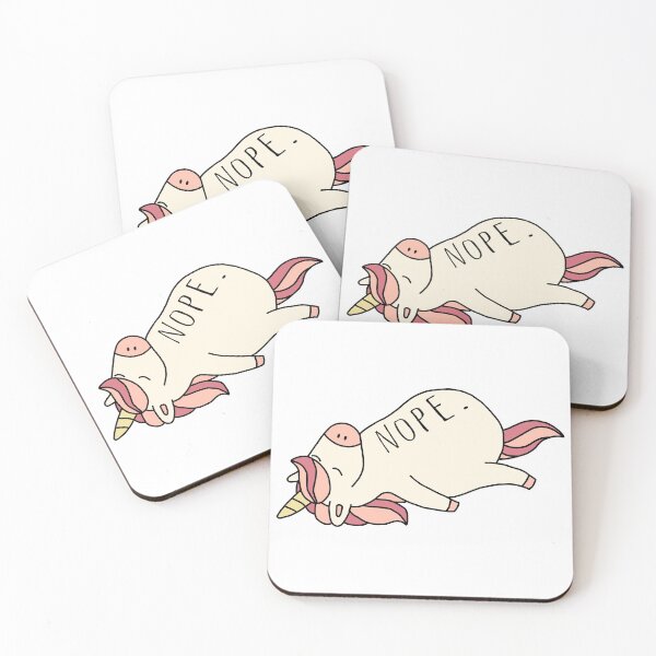 Item preview, Lazy Unicorn - Nope designed and sold by k0rry.