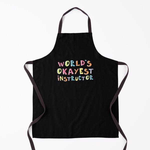 Item preview, World's Okayest Instructor Gift Idea designed and sold by betternotes.