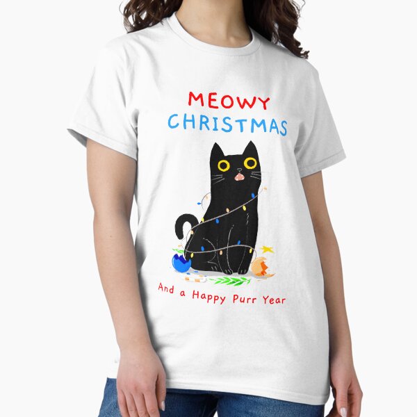 Item preview, Meowy Christmas designed and sold by MarioPrints.