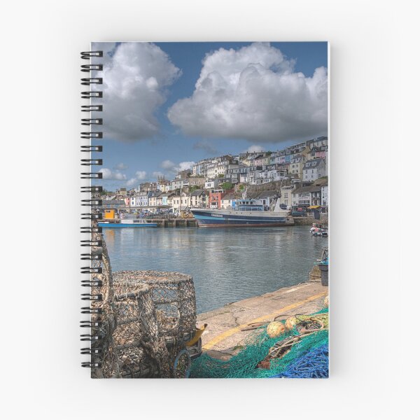 Item preview, Lobster Pots and fishing nets at Brixham Harbour designed and sold by rosiephotos.