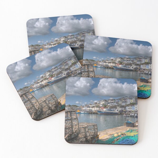 Item preview, Lobster Pots and fishing nets at Brixham Harbour designed and sold by rosiephotos.