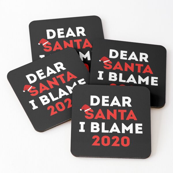 Item preview, Funny Christmas Dear Santa I Blame 2020 designed and sold by mographicdesign.