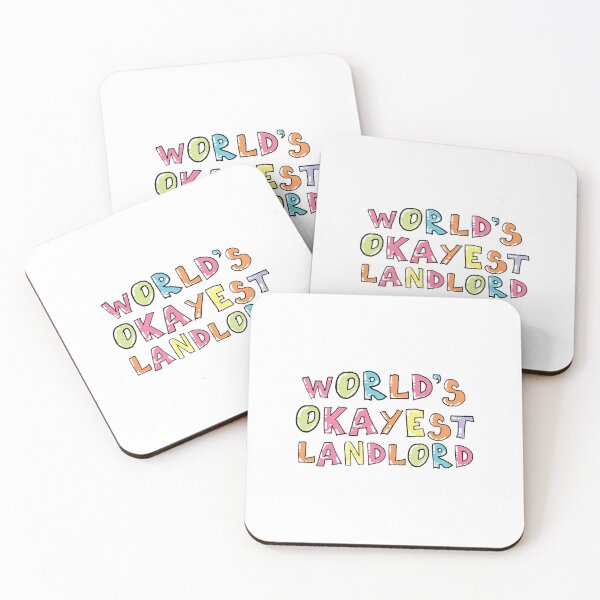 Item preview, World's Okayest Landlord Gift Idea designed and sold by betternotes.