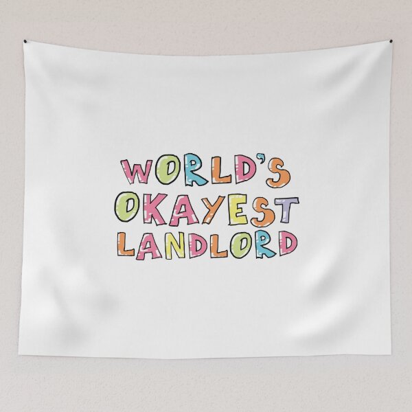 Item preview, World's Okayest Landlord Gift Idea designed and sold by betternotes.
