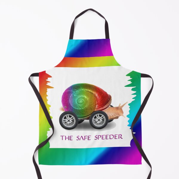 Item preview, The Safe Speeder - Rainbow Fun Toy Snail For Kids (By ACCI) designed and sold by VanyssaGraphics.