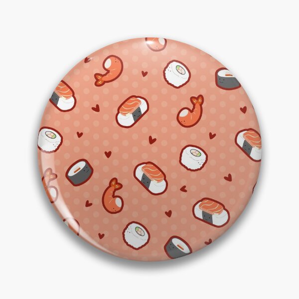 Item preview, Sushi & Hearts (Pattern) designed and sold by vpessagno.