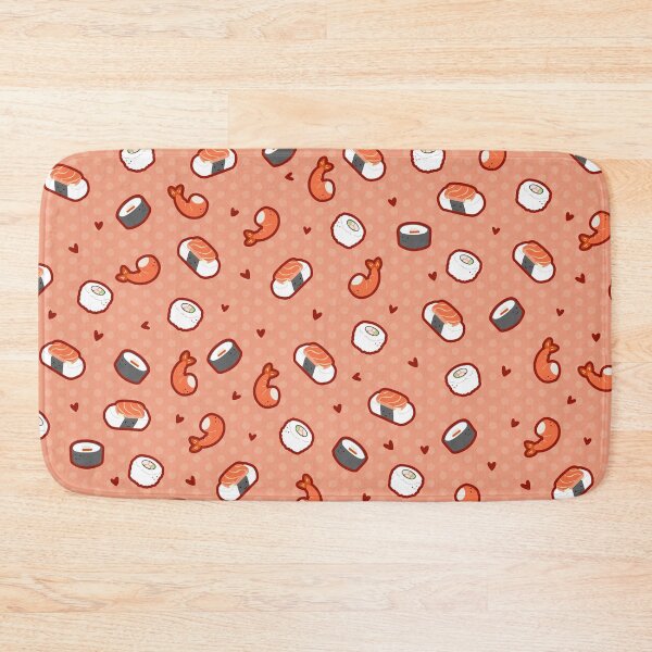 Item preview, Sushi & Hearts (Pattern) designed and sold by vpessagno.