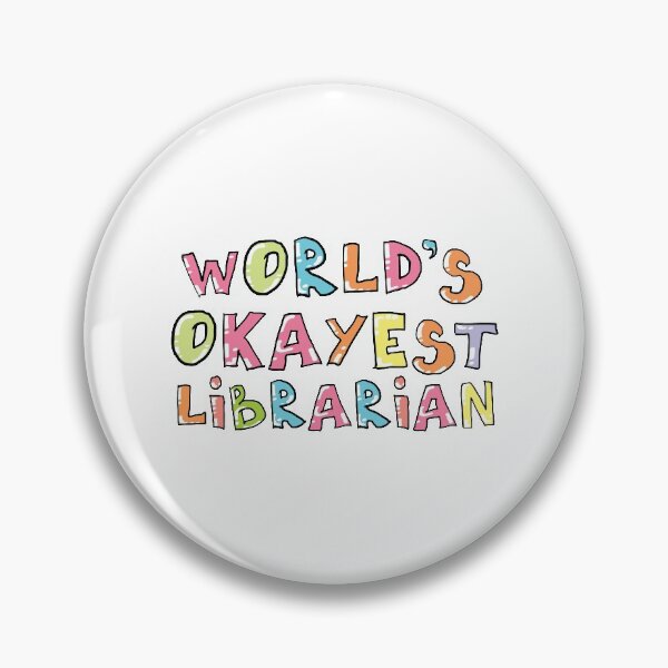 Item preview, World's Okayest Librarian Gift Idea designed and sold by betternotes.