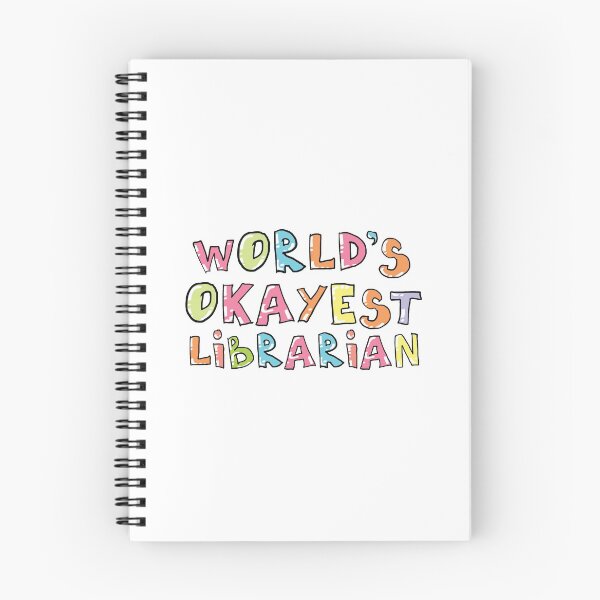 Artikelvorschau, Die okayste Bibliothekarin der Welt - Geschenkidee entworfen und verkauft von betternotes.