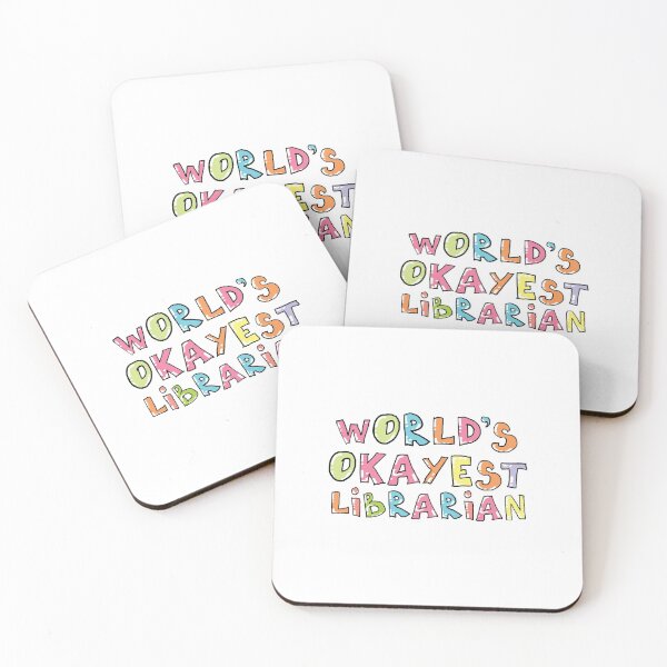 Item preview, World's Okayest Librarian Gift Idea designed and sold by betternotes.