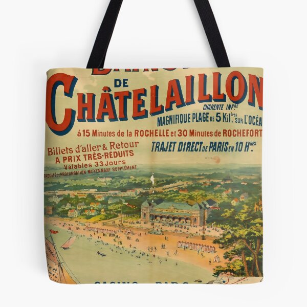 Aperçu de l'œuvre retro classic ETAT Bains de Mer poster créée et vendue par CorasPosters.