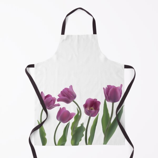 Item preview, Purple tulips isolated on white background designed and sold by Anniomoro.