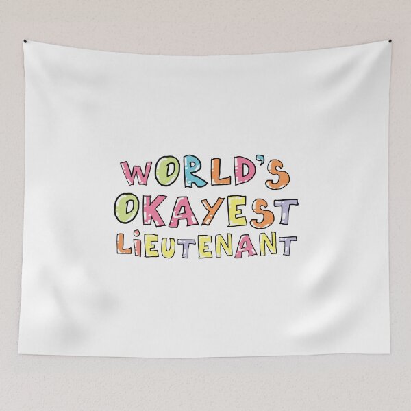 Item preview, World's Okayest Lieutenant Gift Idea designed and sold by betternotes.