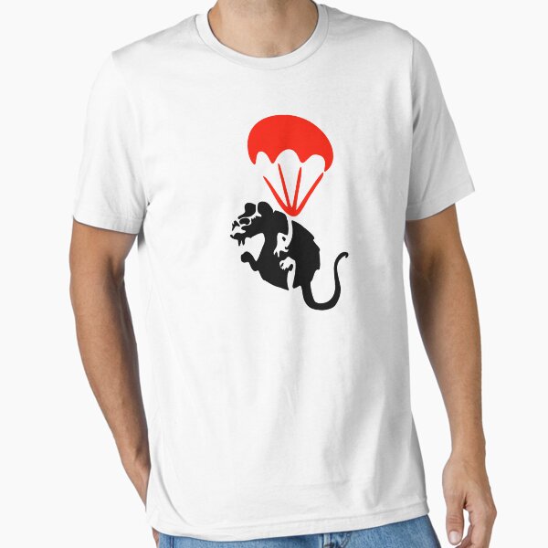 Item preview, Parachute Rat Red designed and sold by WE-ARE-BANKSY.