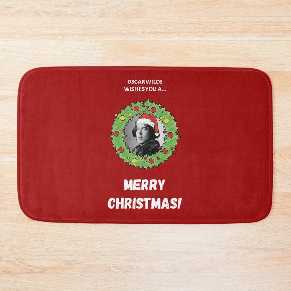 Item preview, Oscar Wilde Wishes You a Merry Christmas! designed and sold by Jordbord.