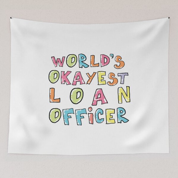 Item preview, World's Okayest Loan Officer Gift Idea designed and sold by betternotes.