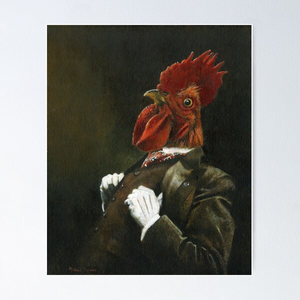 Item preview, Victorian Cockerel  designed and sold by mictomart.