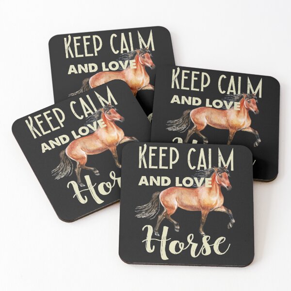 Item preview, keep calm and love horse designed and sold by Gloria312.