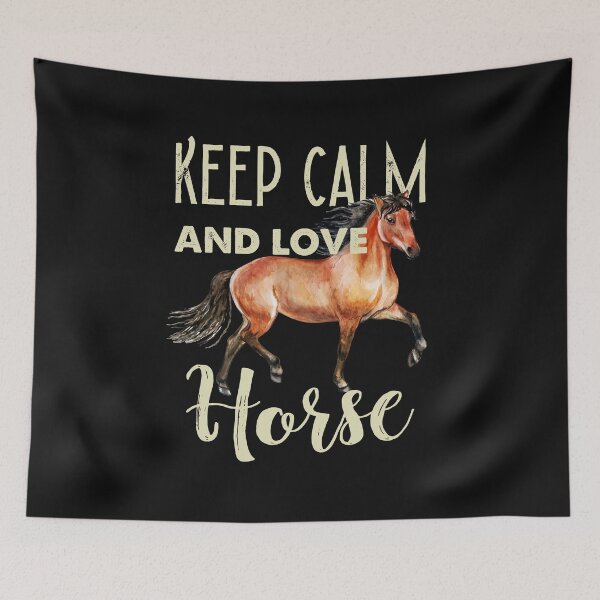Item preview, keep calm and love horse designed and sold by Gloria312.