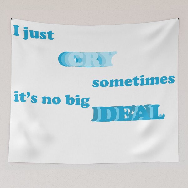 Item preview, kenzie ziegler crying quote designed and sold by Diamond Lapis.