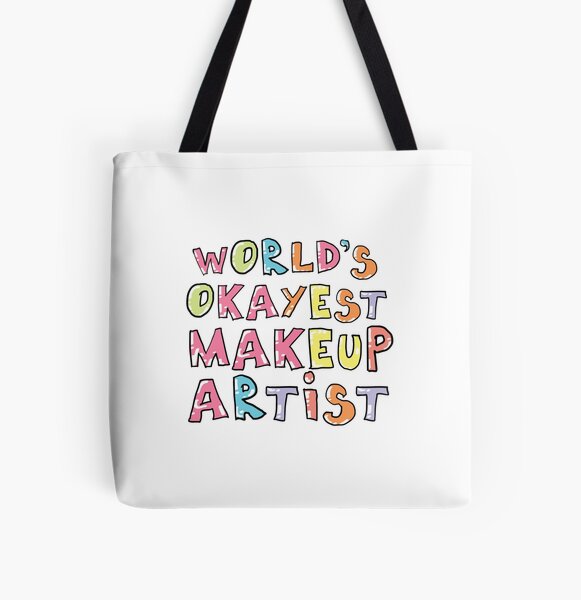 Artikel-Vorschau von World's Okayest Makeup Artist Gift Idea, designt und verkauft von betternotes.