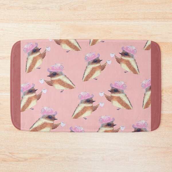 Item preview, Tea time pink lady birds designed and sold by BePositivity.