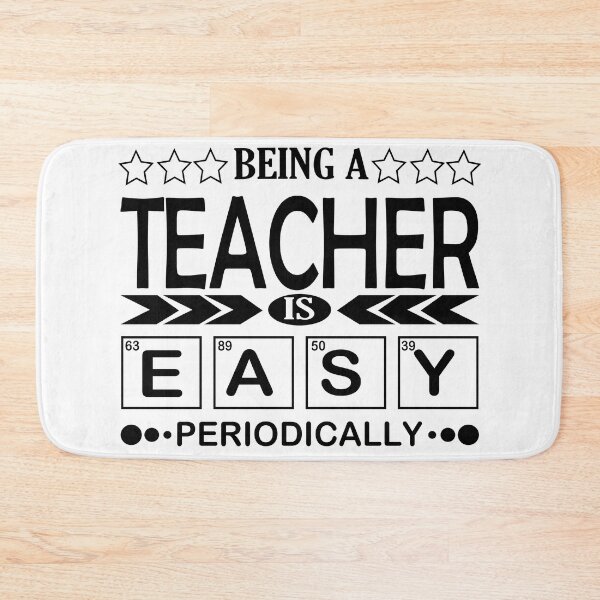 Item preview, being a teacher is easy designed and sold by YAHIA-14.
