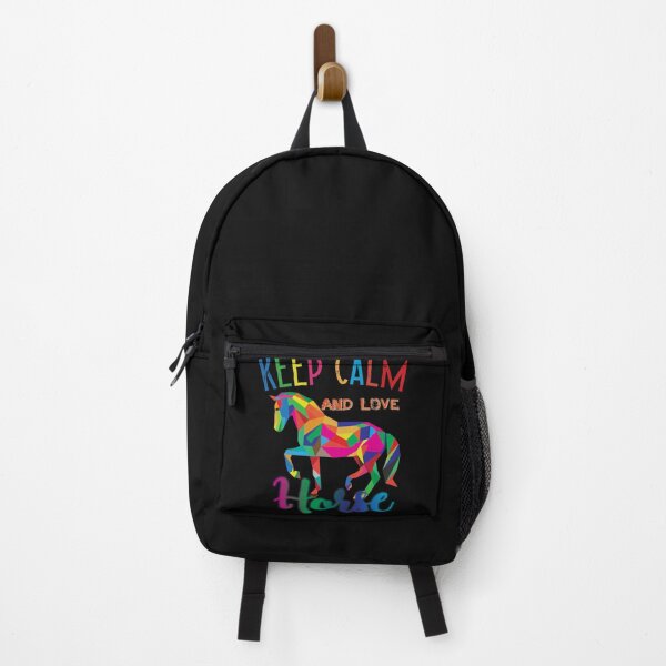 Item preview, keep calm and love horse colorful designed and sold by Gloria312.