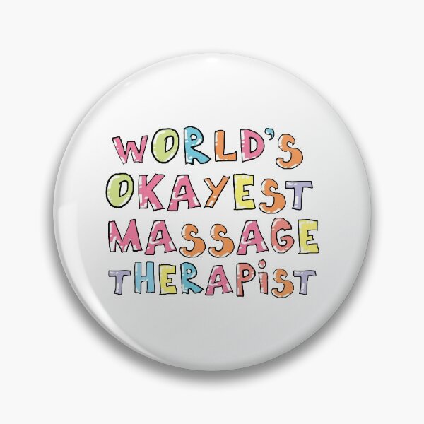 Item preview, World's Okayest Massage Therapist Gift Idea designed and sold by betternotes.