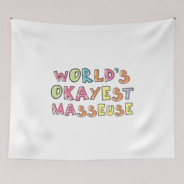 Item preview, World's Okayest Masseuse Gift Idea designed and sold by betternotes.