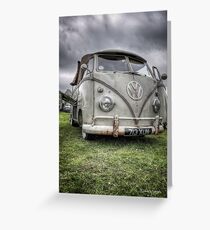 VW Split Screen Pick Up Greeting Card