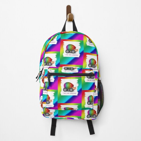 Item preview, The Safe Speeder - Rainbow Fun Toy Snail For Kids (By ACCI) designed and sold by VanyssaGraphics.