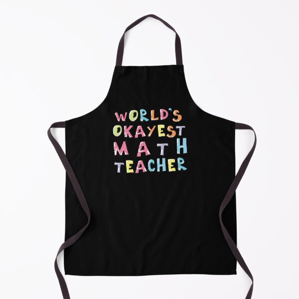 Artikelvorschau, World's Okayest Math Teacher Gift Idea entworfen und verkauft von betternotes.