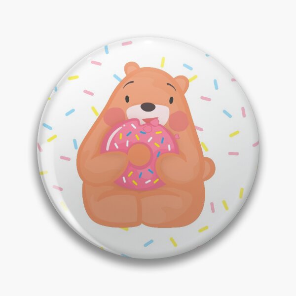 Item preview, Jelly the Bear - Bear Eat Donut designed and sold by Jelly Bear.