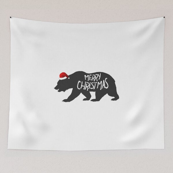 Item preview, merry christmas - bear designed and sold by bas19101.