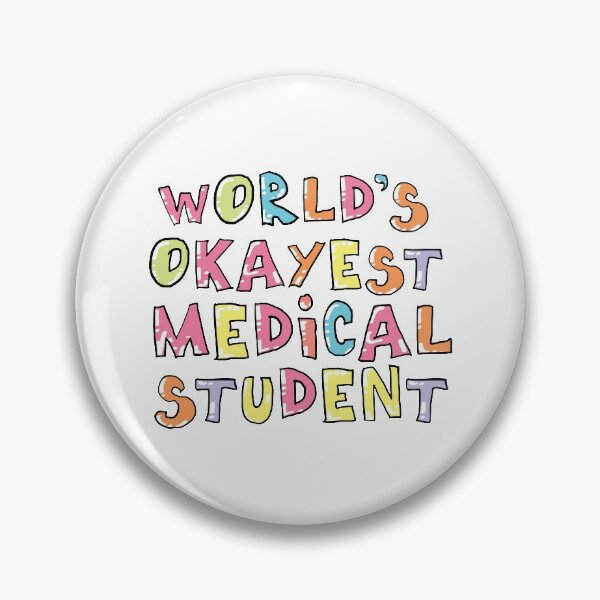 Item preview, World's Okayest Medical Student Gift Idea designed and sold by betternotes.