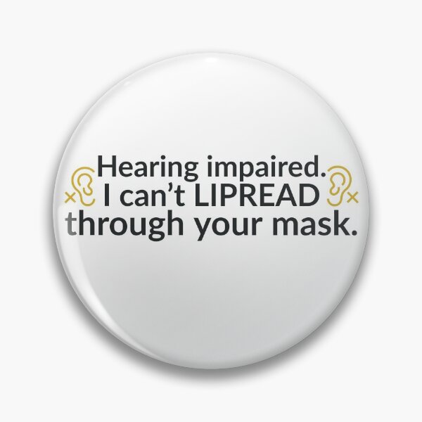 Item preview, Hearing Impaired Cant Lipread designed and sold by Jajulile.