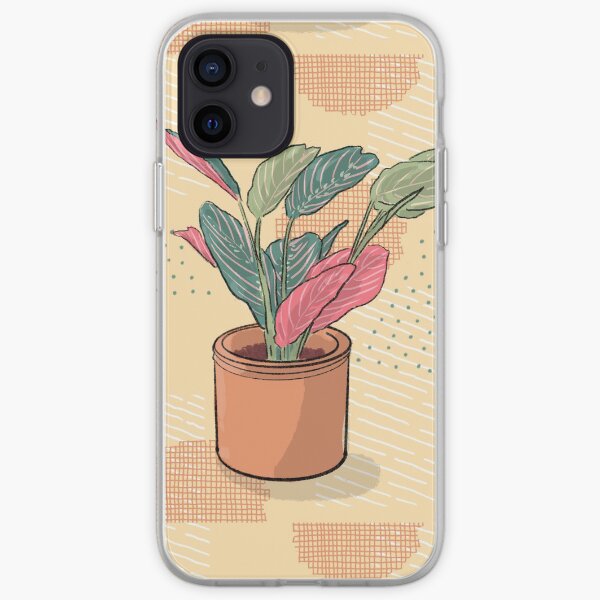Maranta leuconeura tricolor - crazy plant person iPhone Soft Case