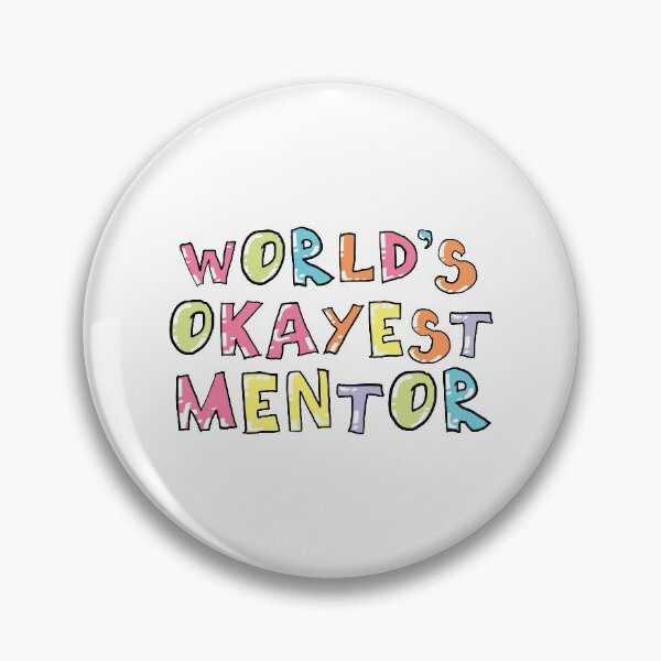 Item preview, World's Okayest Mentor Gift Idea designed and sold by betternotes.
