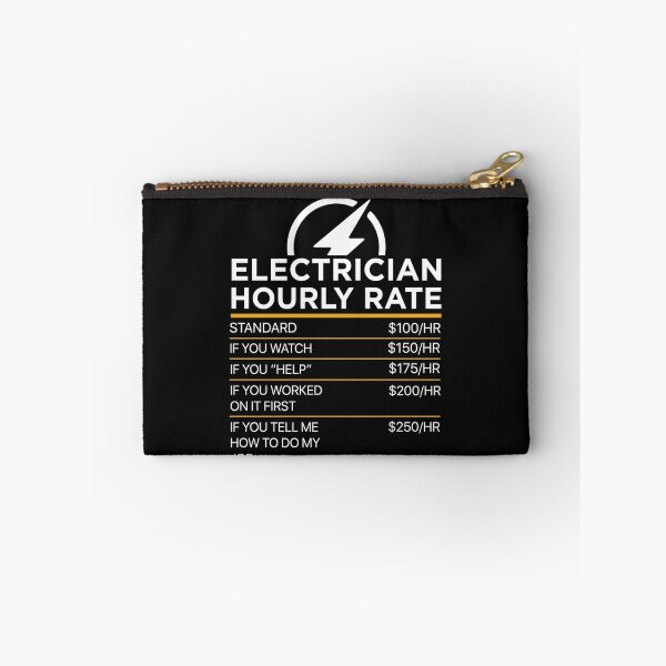 Item preview, Electrician funny hourly rate designed and sold by Gloria312.