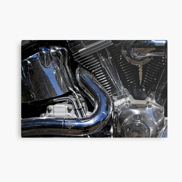 Jason's Harley Davidson Metal Print