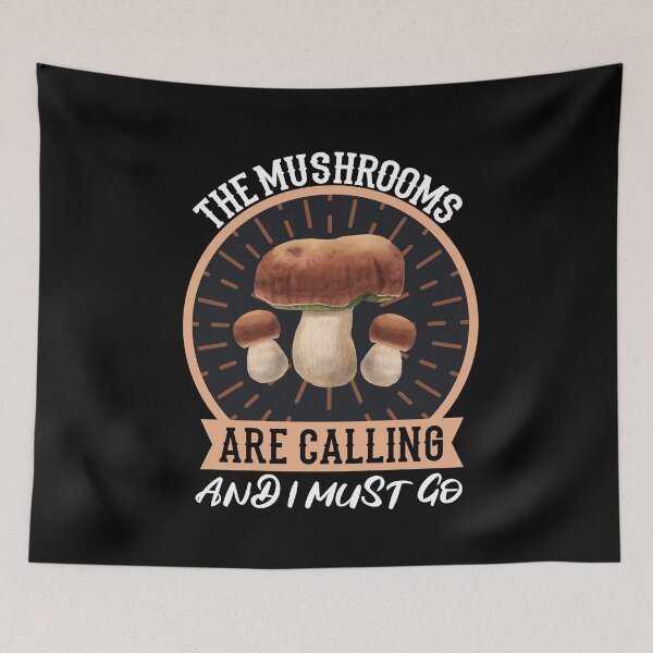 Item preview, Collecting Mushrooms Mushroom Pickers Porcini designed and sold by Ibu83.