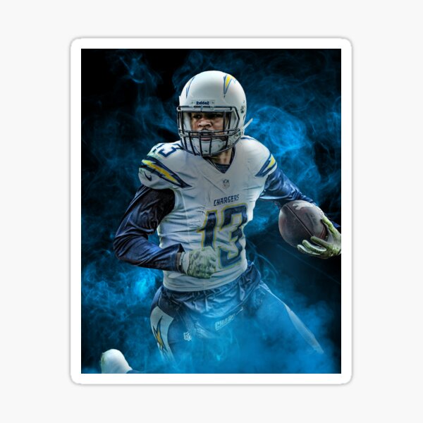 Keenan Allen 13 Los Angeles Chargers football player poster gift