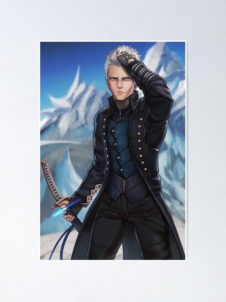 Devil May Cry 5 - Vergil Painting Art Board Print for Sale by  BubbleGumBeeArt