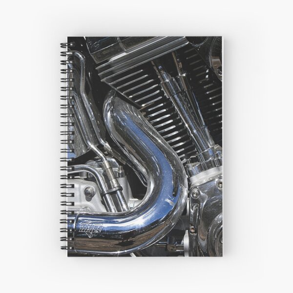 Jason's Harley Davidson Spiral Notebook