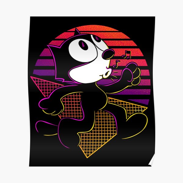 Felix The Cat Keep Walking Vintage Posters | Redbubble