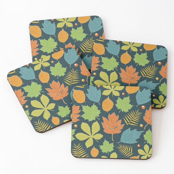 Item preview, Autumn retro leaves  designed and sold by paulatschy.