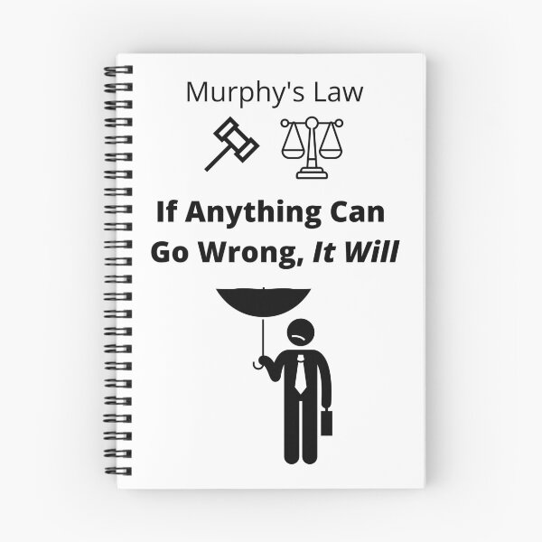 Item preview, Murphy's Law If Anything Can Go Wrong, It Will designed and sold by MuscleCarTs.