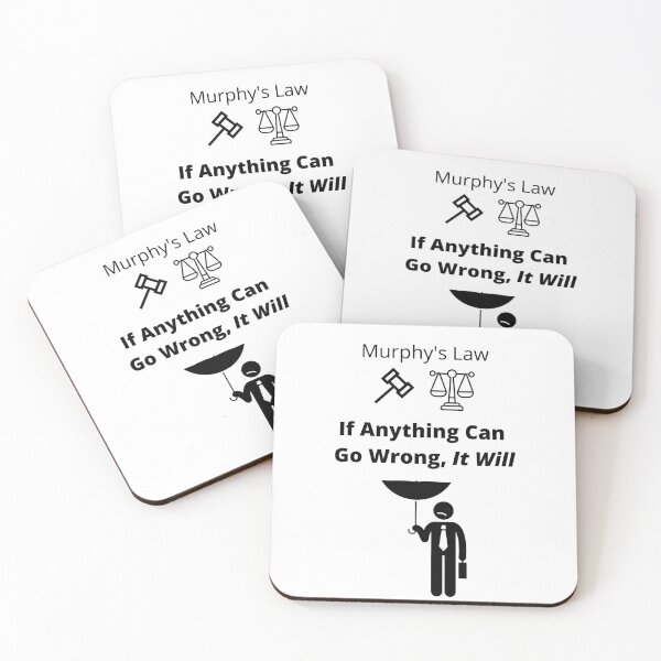 Item preview, Murphy's Law If Anything Can Go Wrong, It Will designed and sold by MuscleCarTs.